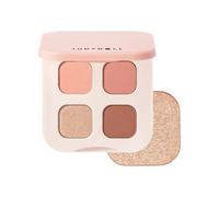 Judydoll - Silky 4-Color Eyeshadow Palette - 5g - 04 Peach Apricot