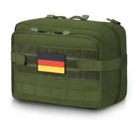 Jueachy Borsa tattica Molle Admin Bag Utility Tool Pouch Attacco EDC Grandi Tasche Molle Accessori Marsupio Uomo Tattica Militare Borsello per Campeggio Piccolo Strumento All'aperto