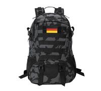 Jueachy Zaino tattico da uomo per escursionismo, zaino militare Molle, impermeabile, 30 l, con toppa con bandiera USA