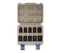 Juego 10 vasos de impacto 1/2" 10-24mm