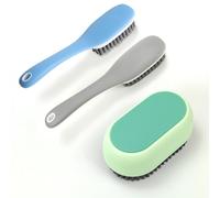 Juego de 3 cepillos para zapatos y ropa, que incluye 2 cepillo para zapatos y un cepillo para ropa.ropa, telas, etc. Estilo minimalista nórdico