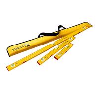 Juego de 3 niveles de burbuja magnéticos Stabila Serie 80 ASM con funda