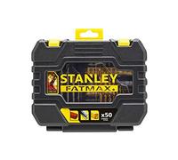 STANLEY STA88542-XJ Juego de 50 piezas para taladrar y atornillar, Giallo