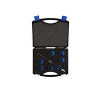 Juego de adaptadores roscados con martillo 200 g, 7 pzas