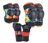 Juego de almohadillas Triple Eight Saver Series con protectores de rodillas, codos y mu ecas