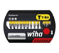 WIHA 41827 - Kit di inserti FlipSelector, 13 pezzi, misto, 25 mm, inserto Y