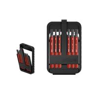 Juego de bits slimBit electric, soluzione versatile per diverse esigenze, si integra senza difficoltà nelle abitudini quotidiane, set da 7 pezzi ideale per chi ama prendersi cura di sé con piccole abi