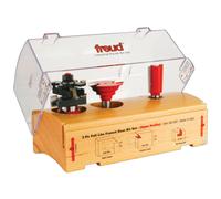 Juego de brocas para puertas francesas Freud 98308 de 3 piezas con perfil ogee