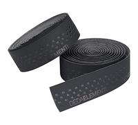 JUEGO DE CINTA DEDA PRESA PERFORADA NEGRO BRILLANT