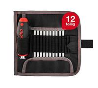 Juego de destornilladores con varillas intercambiables SYSTEM 6 281 T11 SYSTEM 6 SET 11-tlg; SF-telescopic, Rolltasche