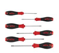 WIHA 07155 - Kit di cacciaviti SoftFinish®, TX, 6 pezzi