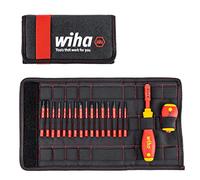 WIHA 41231 - Set di punte slimVario, 18 pezzi misti, Stubby, cacciavite