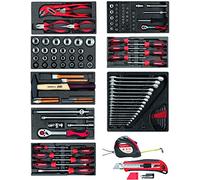 Juego de herramientas 8 x módulos de plástico, 120 piezas