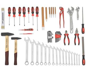 Juego de herramientas ALLROUND 59 piezas, sin caja