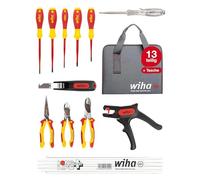 Wiha Set di utensili per elettricisti misto 12pz. in borsa Quantità:1