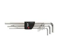 Juego de llaves Allen en soporte Compact 352 Compact 9tlg vernickelt; metrisch
