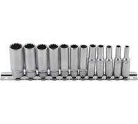 Juego De Llaves De Vaso 12 Caras, Largas | Entrada 6,3 Mm (1/4") | Medidas En Pu