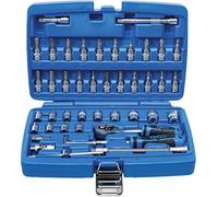 BGS Set di chiavi a bussola 2146, azionamento 6,3mm (1/4"), 46pz. Quantità:1