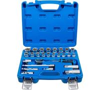 BGS Set di chiavi a bussola, profilo ondulato, azionamento 10mm, 26pz. Quantità:1