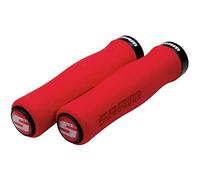 Coppia di grip sram contour gommapiuma lock on rosso nero