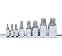 BGS Set di inserti per bit multidenti a poligono interno (per XZN) M4 - M16, 8pz. Quantità:1