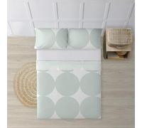 JUEGO DE SÁBANAS 100% ALGODÓN MODELO PORTMORE MINT PARA CAMA DE 105