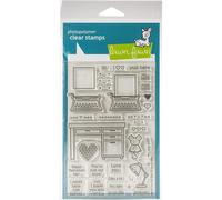 Juego de sellos transparentes ""You're Just My Type"" de 4"" x 6"" (LF2165)