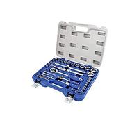 Juego de vasos hexagonales 1/2" y 1/4" 53 piezas pulgadas