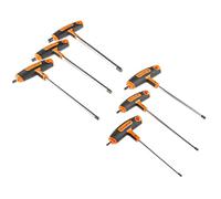 BAHCO Set di cacciaviti con impugnatura a T / 6 pezzi / bussola esagonale