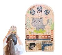 Juego Pinball Portátil - Juego De Bolsillo De Varias Dificultades Para Niños | Juguetes La Agitada Del Del PDA, Mesa Del Viaje Del Bolsillo Para Los Niños, El Hogar