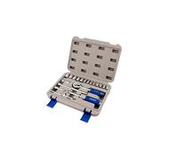 Juego vasos 1/4”, 19 piezas