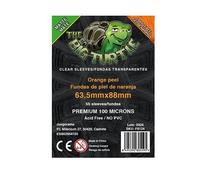 Juegorama Bustine Per Carte Standard Sleeve 63.5x88 Funda Mate Orange Peel 55 Ud The Big Turtle