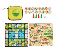 Juegos de mesa para niños, juego de mesa portátil para diversión familiar, aprendizaje interactivo con juguete educativo, entretenimiento de viajes para vacaciones, avión, viaje por carretera y hogar,