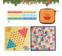 Juegos de mesa para niños, juego de mesa portátil para diversión familiar, aprendizaje interactivo con juguete educativo, entretenimiento de viajes para vacaciones, avión, viaje por carretera y hogar,