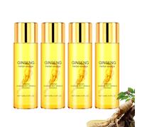 Juelreou Ginseng, estratto di ginseng liquido estratto di ginseng rosso siero originale antirughe, siero antietà al ginseng polipeptide per stringere la pelle sagging (4 pezzi)