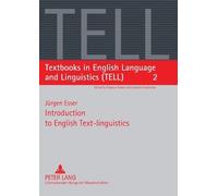 Jürgen Esser Introduction to English Text-linguistics (Tascabile)