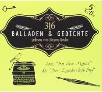 Jürgen Goslar 316 Balladen & Gedichte von An Den Mond bis Der Zauberlehrlin (CD)