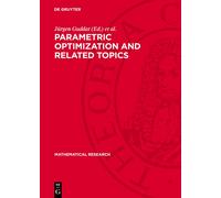 Jürgen Guddat Parametric Optimization and Related Topics (Copertina rigida)