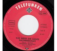 Jürgen Marcus - Das weiß die ganze Nachbarschaft (1977) / Vinyl single [Vinyl-Single 7'']