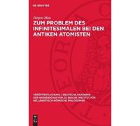 Jürgen Mau Zum Problem Des Infinitesimalen Bei Den Antiken At (Copertina rigida)