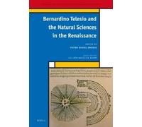 Jürgen Renn Bernardino Telesio and the Natural Sciences in th (Copertina rigida)
