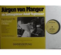 Jürgen von Manger / Gus Clark And His Band - Jürgen von Manger als Zeitungsleser Adolf Tegtmeier / Hammond Hits Party-Sound Medleys / Gus Clark And His Band / ÜBERREICHT MIT FREUNDLICHER EMPFEHLUNG IHRE LANDESZEITUNG für die Lüneburger Heide / Diese Schallplatte ist im Handel nicht erhältlich / unverkäuflich / Bildhülle / Deutsche Pressung / # S 3 A / 4270 / 12" Vinyl Langspiel Schallplatte