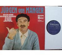 Jürgen von Manger - JÜRGEN VON MANGER / DER KLEIN-AKTIONÄR / DER GESTOHLENE AUTOSCHLÜSSEL / DER ABSCHIED / DAS UNWESEN ( GAMMLER IM STADTPARK / CLUB SONDERAUFLAGE / Bildhülle 1968 / PHILIPS # 77 627