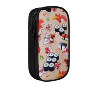JUEXDEME Custodia per forniture per ufficio scolastica Grande capacità Delizioso Sushi Pen Case Grande Capacità Sacchetto di Matita per Studenti Cancelleria Sacchetto di Matita Scatola di Matita
