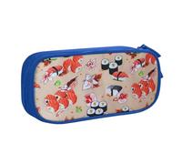 JUEXDEME Custodia per forniture per ufficio scolastico Delizioso Sushi Astuccio per penne di grande capacità Astuccio per matite di grande capacità per studenti Astuccio per cancelleria Scatola per