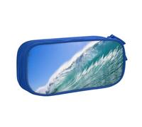 JUEXDEME Custodia per scuola Forniture per ufficio Ocean Big Wave Astuccio per penne di grande capacità Astuccio per matite di grande capacità per studenti Astuccio per cancelleria Scatola per matite