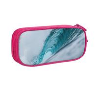 JUEXDEME Custodia per scuola Forniture per ufficio Ocean Green Surf Astuccio per penne di grande capacità Astuccio per matite di grande capacità per studenti Astuccio per cancelleria Scatola per