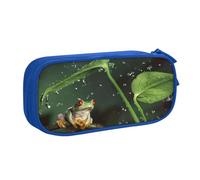JUEXDEME Custodia per scuola Forniture per ufficio Pace Tree Frog Astuccio per penne di grande capacità Astuccio per matite di grande capacità per studenti Astuccio di cancelleria Scatola per matite