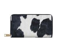 JUEXDEME Pochette lunga in pelle sintetica di vacchetta, elegante e alla moda, portafogli da donna moderna, grande capacità, porta carte e tasche organizer, borsa resistente per i viaggi di tutti i
