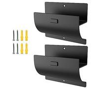 Juformin Ganci resistenti per scale, montaggio a parete, per scale, carriole, garage, parete, confezione da 2